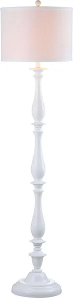 Glass Floor Lamp with Frosted Shades for Soft Diffused LightGlass Floor Lamp with Frosted Shades for Soft Diffused LightBESSIE 62 INCH H CANDLESTICK FLOOR LAMP