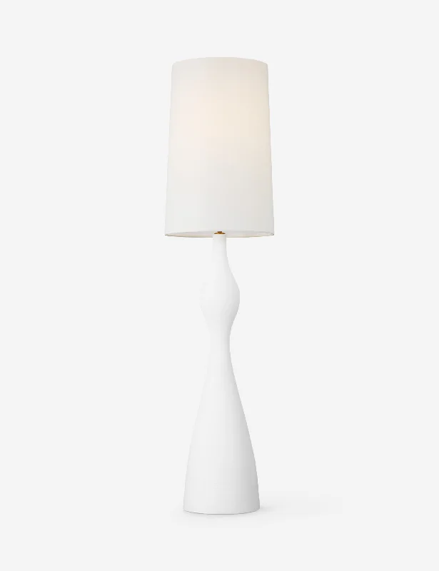 Wood Floor Lamp with Natural Grain for a Warm and Organic FeelWood Floor Lamp with Natural Grain for a Warm and Organic FeelConstance Floor Lamp by AERIN, White Wood Floor Lamp with Natural Grain for a Warm and Organic FeelWood Floor Lamp with Natural Grain for a Warm and Organic FeelConstance Floor Lamp by AERIN, White