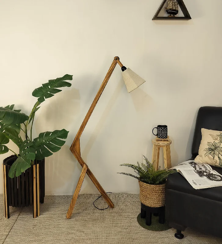 Wood Floor Lamp with Natural Grain for a Warm and Organic FeelWood Floor Lamp with Natural Grain for a Warm and Organic FeelEmphasis Wooden Floor Lamp with Brown Base and Beige Fabric Lampshade (BULB NOT INCLUDED) Wood Floor Lamp with Natural Grain for a Warm and Organic FeelWood Floor Lamp with Natural Grain for a Warm and Organic FeelEmphasis Wooden Floor Lamp with Brown Base and Beige Fabric Lampshade (BULB NOT INCLUDED)