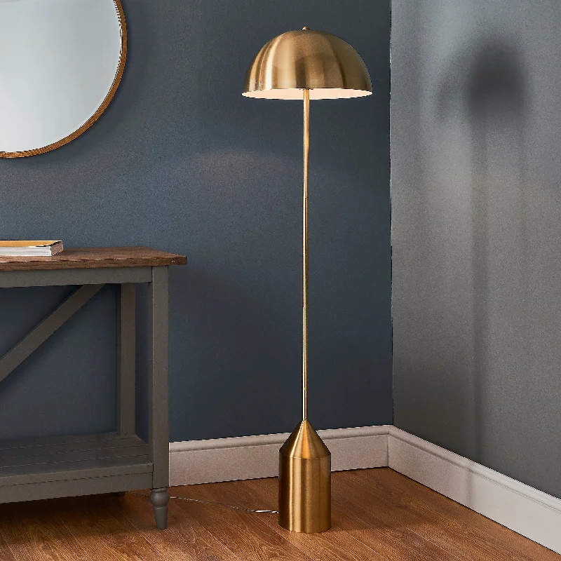 Modern Minimalist Floor Lamp for Contemporary Living RoomsModern Minimalist Floor Lamp for Contemporary Living RoomsEndon Nova Floor Lamp Antique Brass