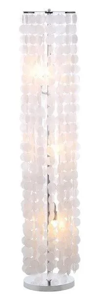 Fabric Floor Lamp with a Linen Shade for a Relaxed AestheticILLUMINA 3 LIGHT CAPIZ 60 INCH H FLOOR LAMP