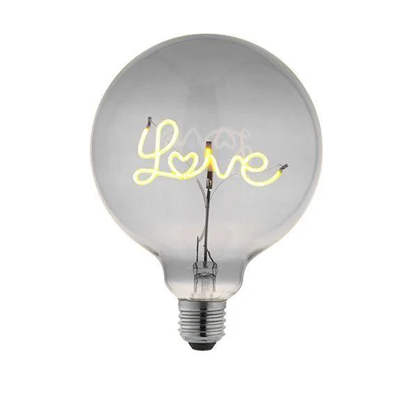 Industrial Style Floor Lamp with Exposed Bulbs for Loft ApartmentsLove Up E27 Smoked Tinted 2w LED Filament Light Bulb - 120mm Industrial Style Floor Lamp with Exposed Bulbs for Loft ApartmentsLove Up E27 Smoked Tinted 2w LED Filament Light Bulb - 120mm