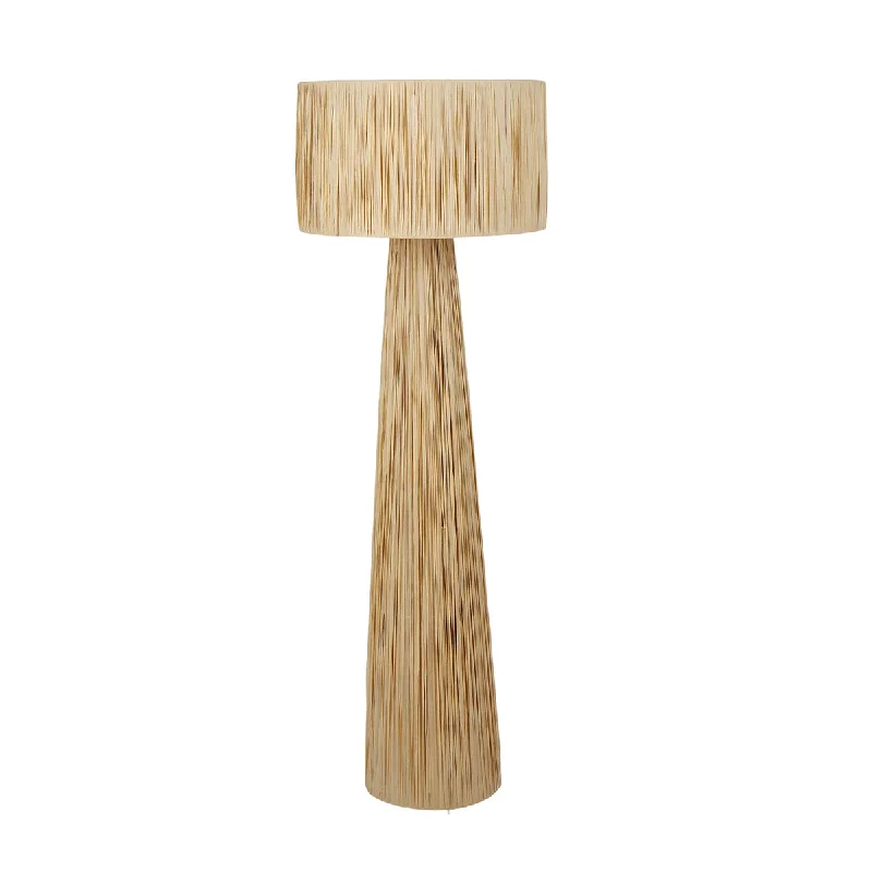 Modern Minimalist Floor Lamp for Contemporary Living RoomsRaffia Floor Lamp