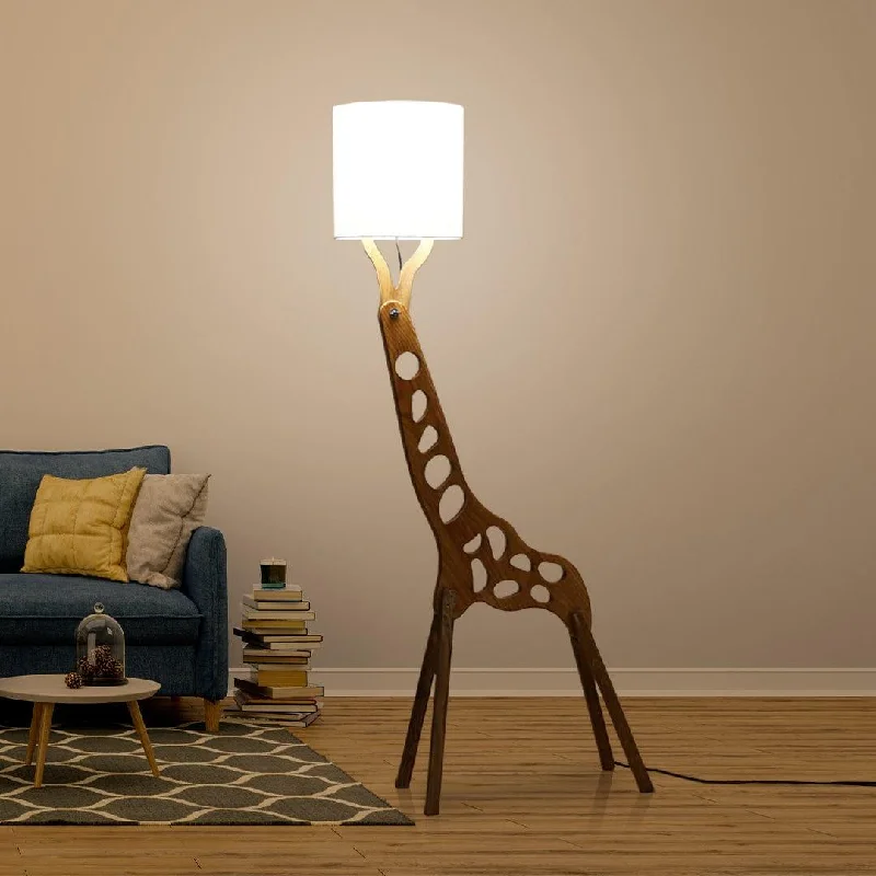 USB Charging Port Floor Lamp for Convenient Device ChargingUSB Charging Port Floor Lamp for Convenient Device ChargingThe Giraffe Floor Lamp