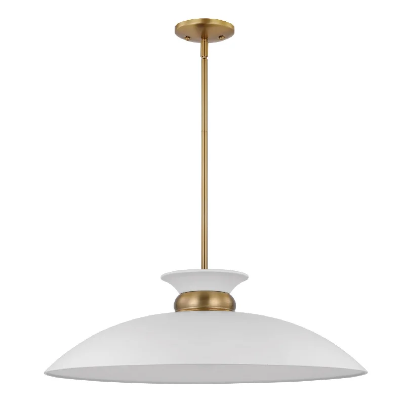 Art Nouveau Ceiling Lights with Organic, Flowing ShapesOne Light Pendant